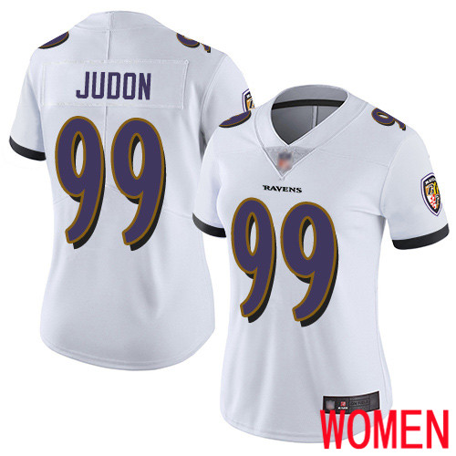 Baltimore Ravens Limited White Women Matt Judon Road Jersey NFL Football #99 Vapor Untouchable
